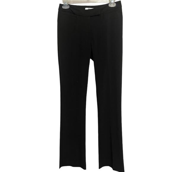 NWOT BAR III Black‎ Mid Rise Straight Leg Dress Pant Trouser Women’s Size 2 - Picture 1 of 11